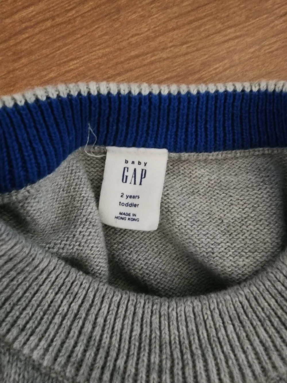 GAP Gray Sweater with Green T-Rex Graphic